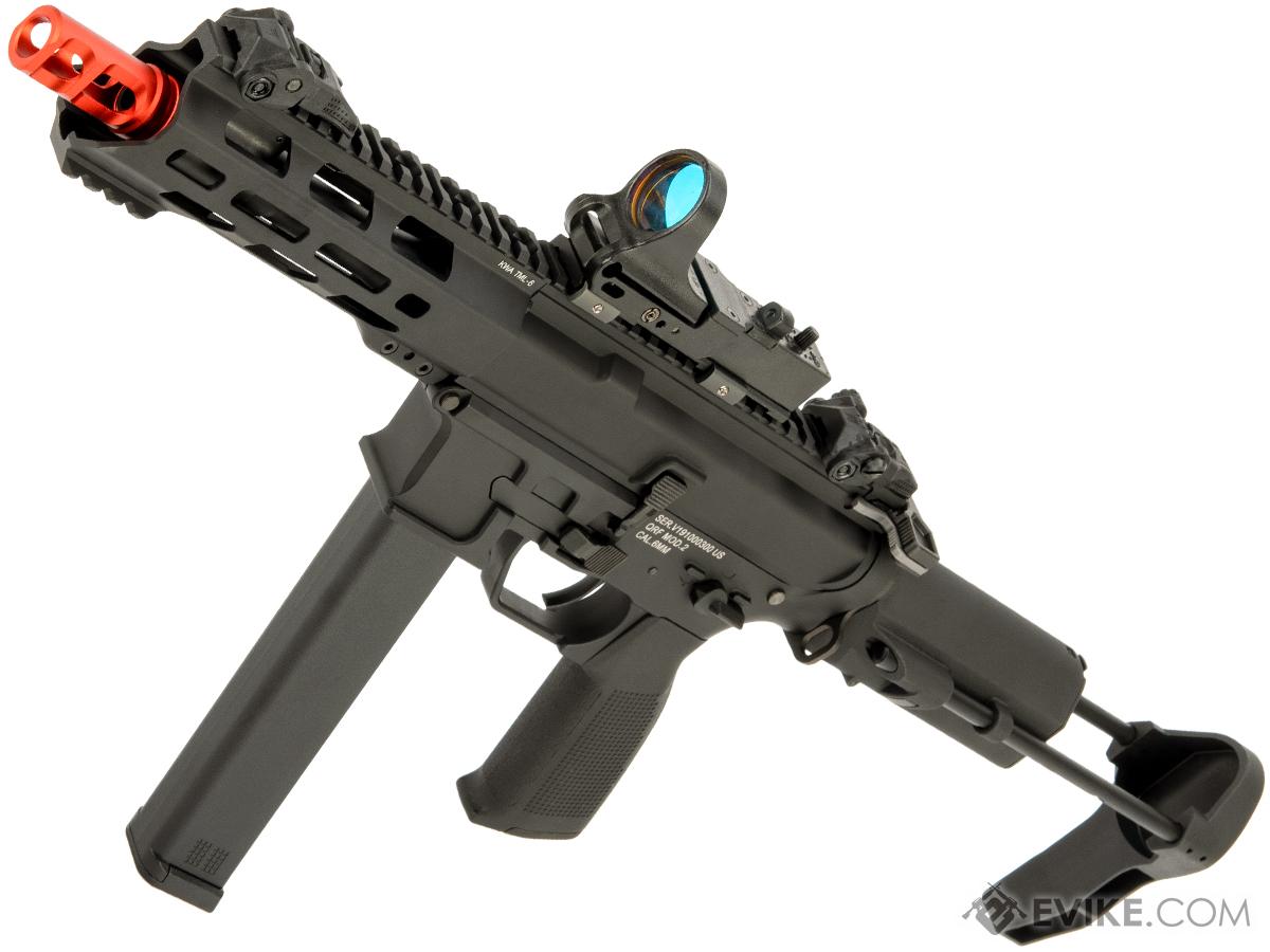 KWA QRF Pistol Caliber AR w/ Adjustable FPS AEG 2.5 Gearbox (Model: MOD.2)